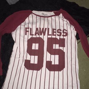 Flawless baseball t